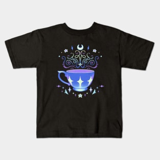 Starry Night: Sleepytime Tea Kids T-Shirt